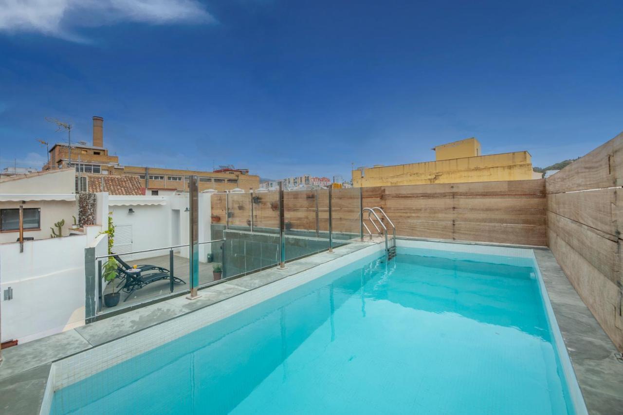 New Levante Pool & Museums Apartament Malaga Luaran gambar