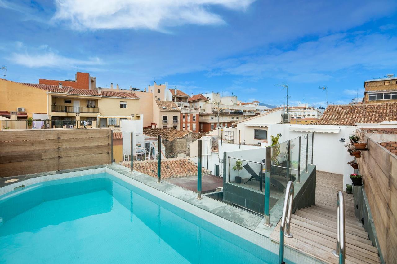 New Levante Pool & Museums Apartament Malaga Luaran gambar